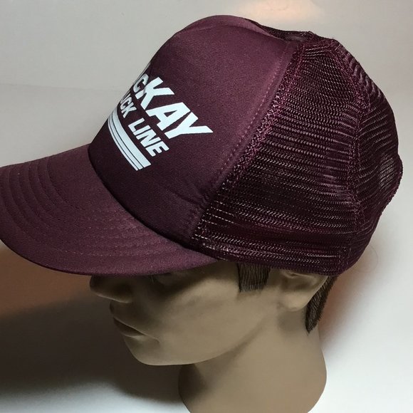 McKay Truck Line Trucker Hat Snap Back Vintage EUC - Picture 2 of 5